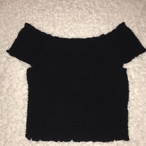small off the shoulder shirt
